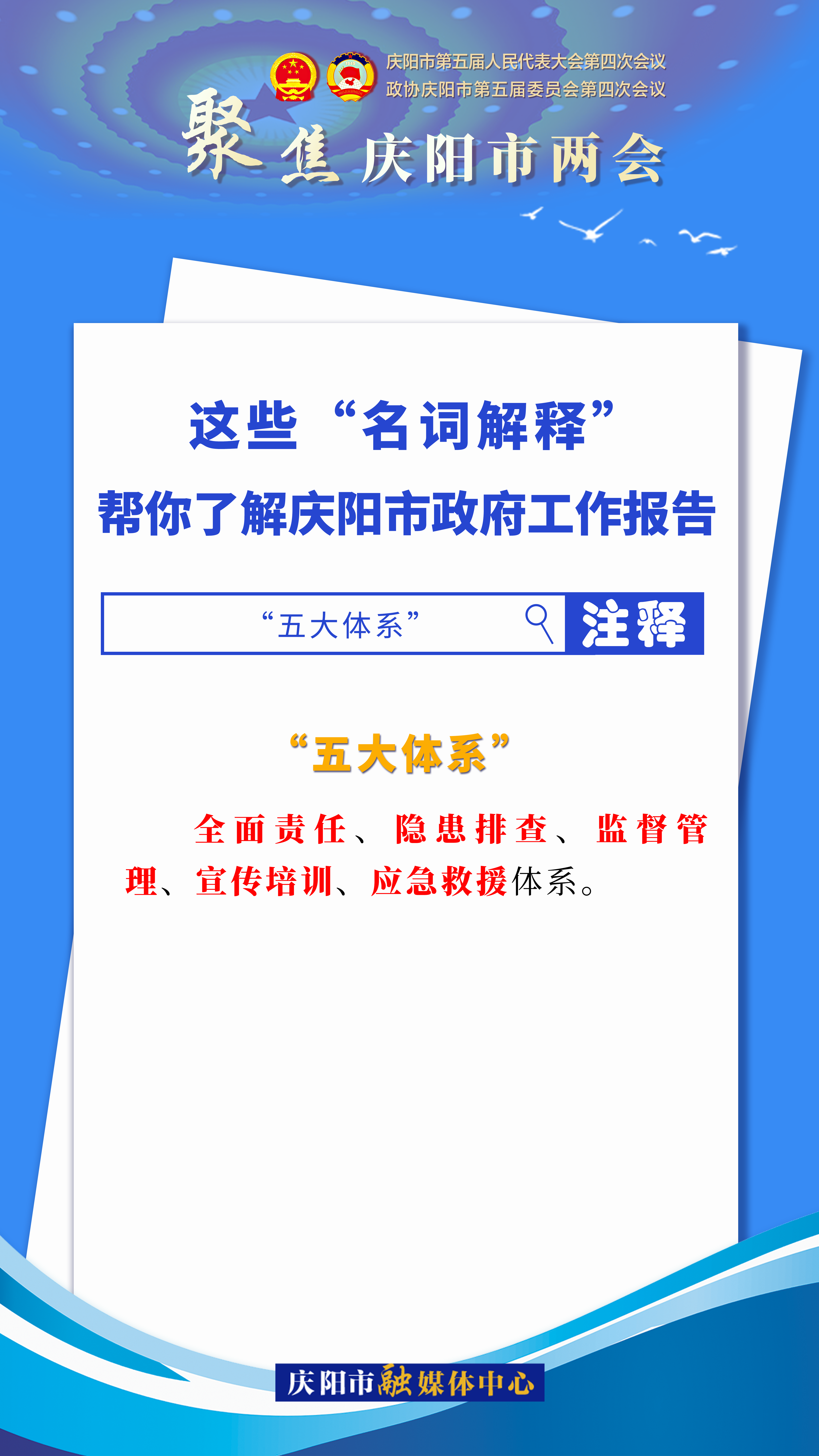 海報(bào)｜這些“名詞解釋”，幫你了解慶陽(yáng)市政府工作報(bào)告（6）