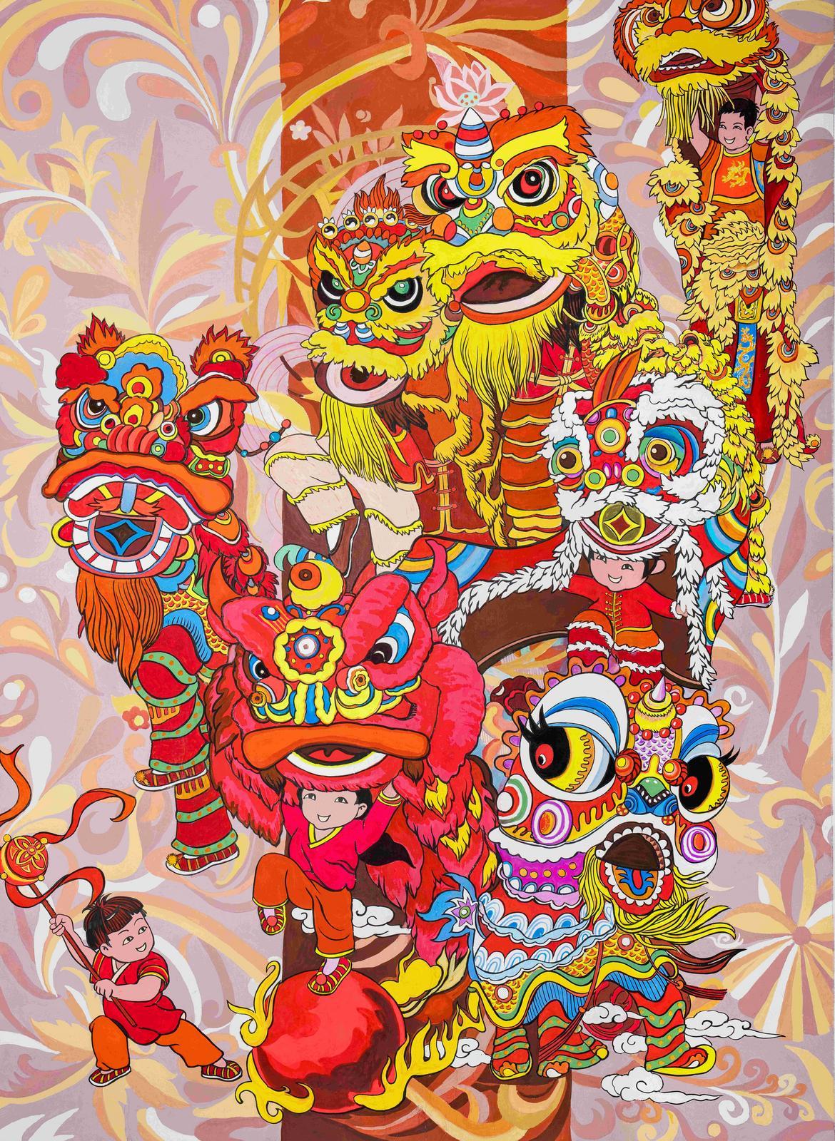 賞年畫(huà)· 過(guò)大年︱“新生活·新風(fēng)尚·新年畫(huà)”線上作品展播?