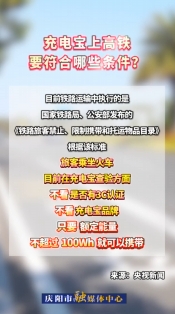 充電寶上高鐵要符合哪些條件？看這里→
